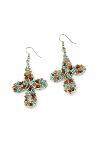 Rounded Cross Earrings Rounded Cross Earrings